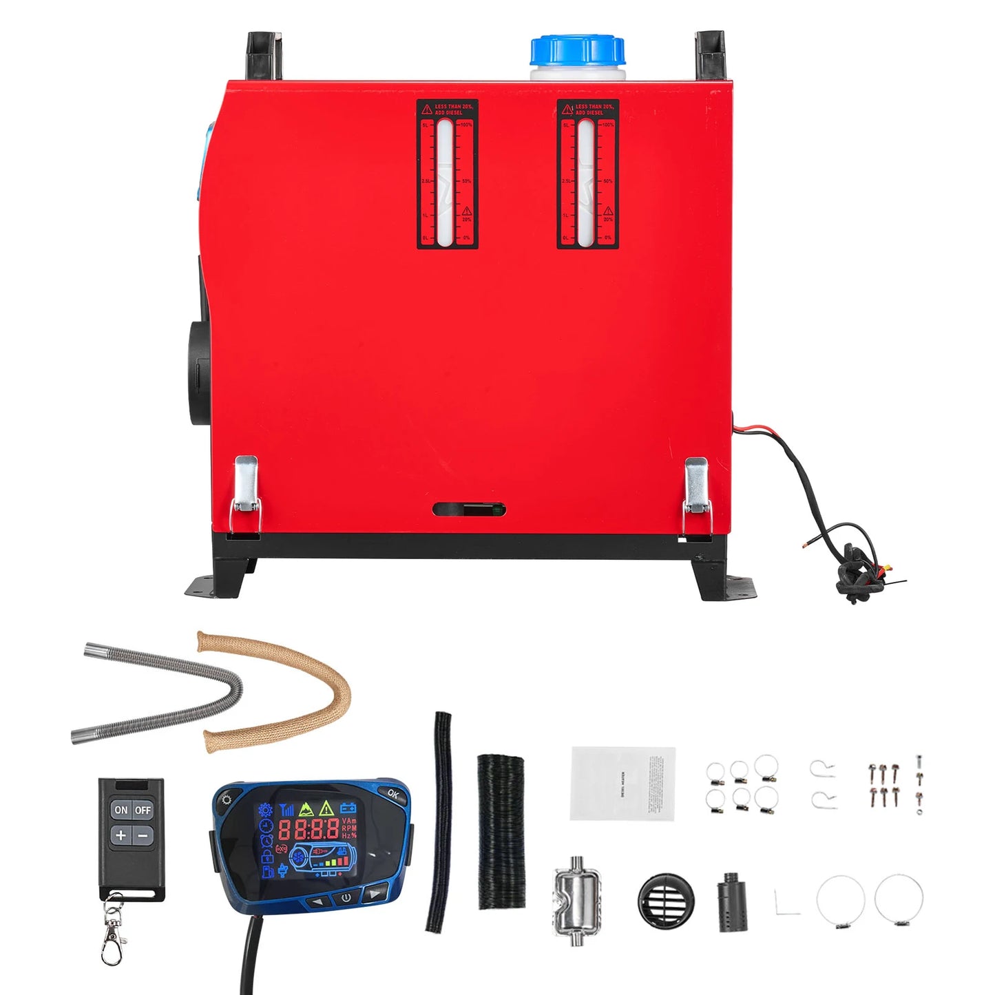 SucceBuy 8KW Diesel Air Heater With Remote Control For Vehicles