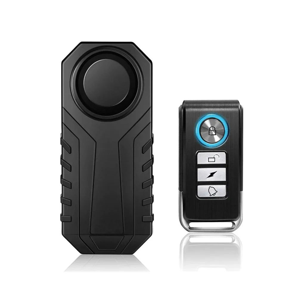 Wsdcam 113Db Wireless Bike Anti Theft Alarm With Vibration Sensor