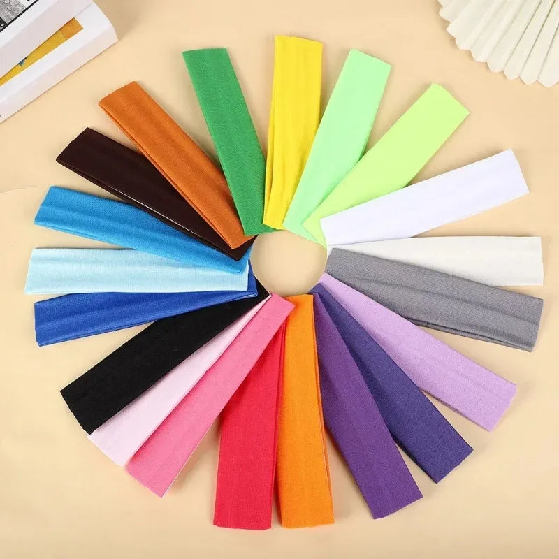 Durable Elastic Hair Bands For Women Sports Fitness Gym