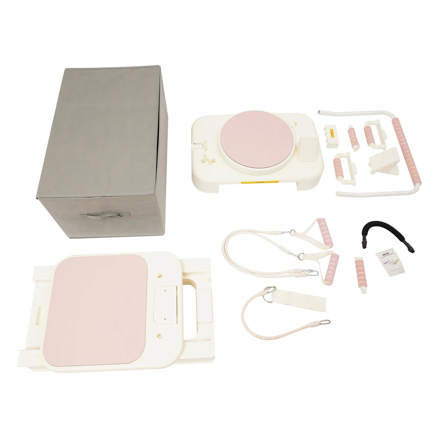 Foldable Multi Function Pilates Fitness Board With Tension Bands