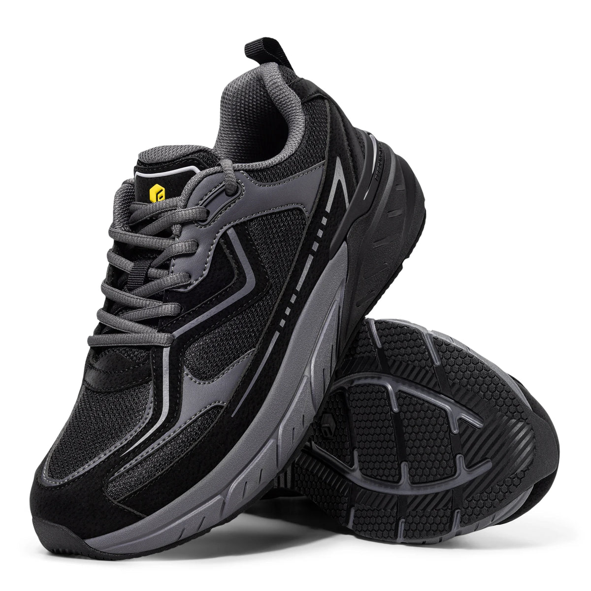 Fitville Men Wide Width Walking Sneakers With Arch Support