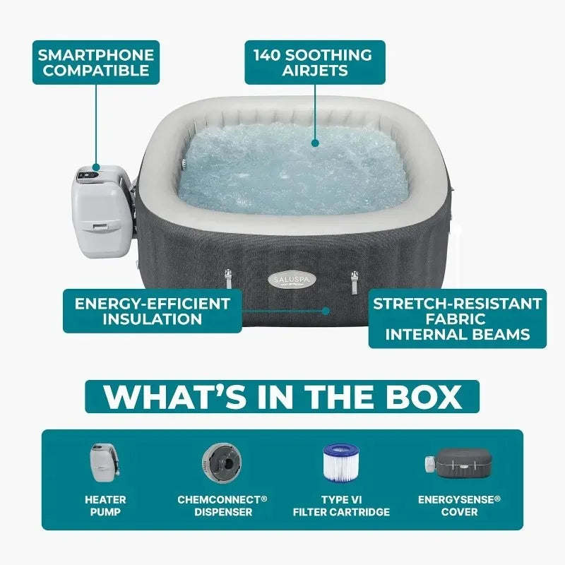 Bestway SaluSpa Inflatable Spa With Smart App Control