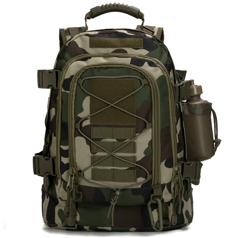 LQARMY 65 Liters Large Capacity Outdoor Tactical Backpack
