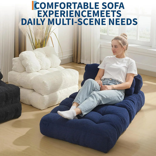 Himiss Modern Folding Sofa Bed Convertible Sleeper Chair