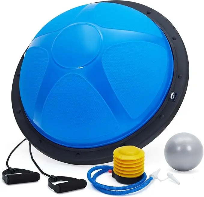 Half Balance Ball Non Slip Base Resistance Bands And Pump