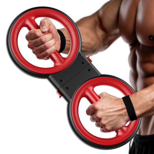 Portable Three In One Upper Body Strength Trainer With Bands