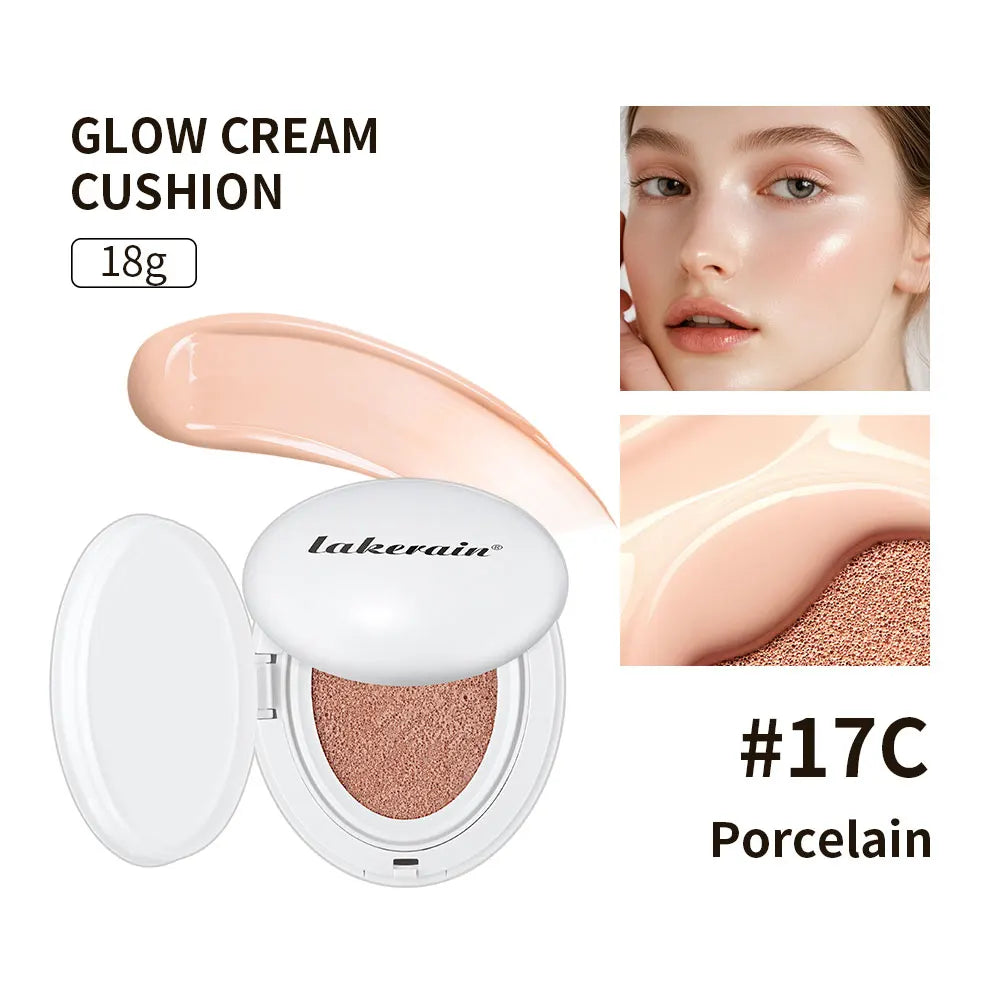 Ibcccndc Dewy Glow Cream Cushion Foundation Hydrating Long Lasting