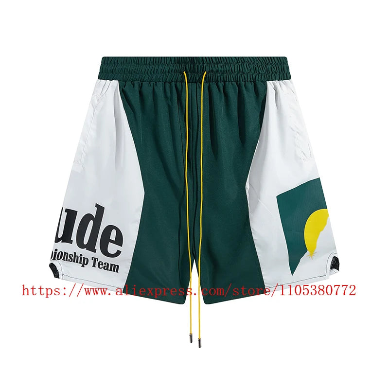 Men's Casual Elastic Waist Drawstring Pocket Summer Shorts
