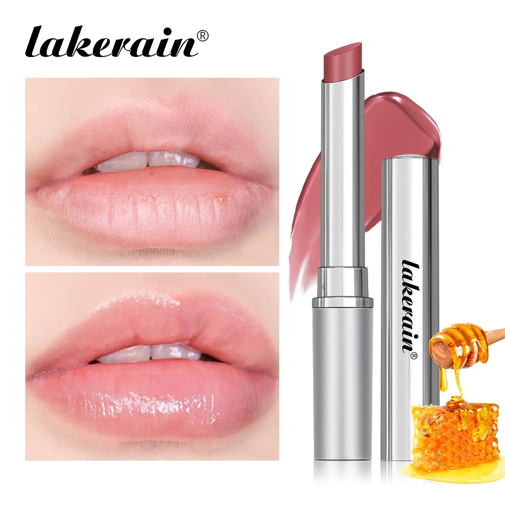Lakerain Nearly Lipstick Lip Balm Natural Color Creamy Moisturizing