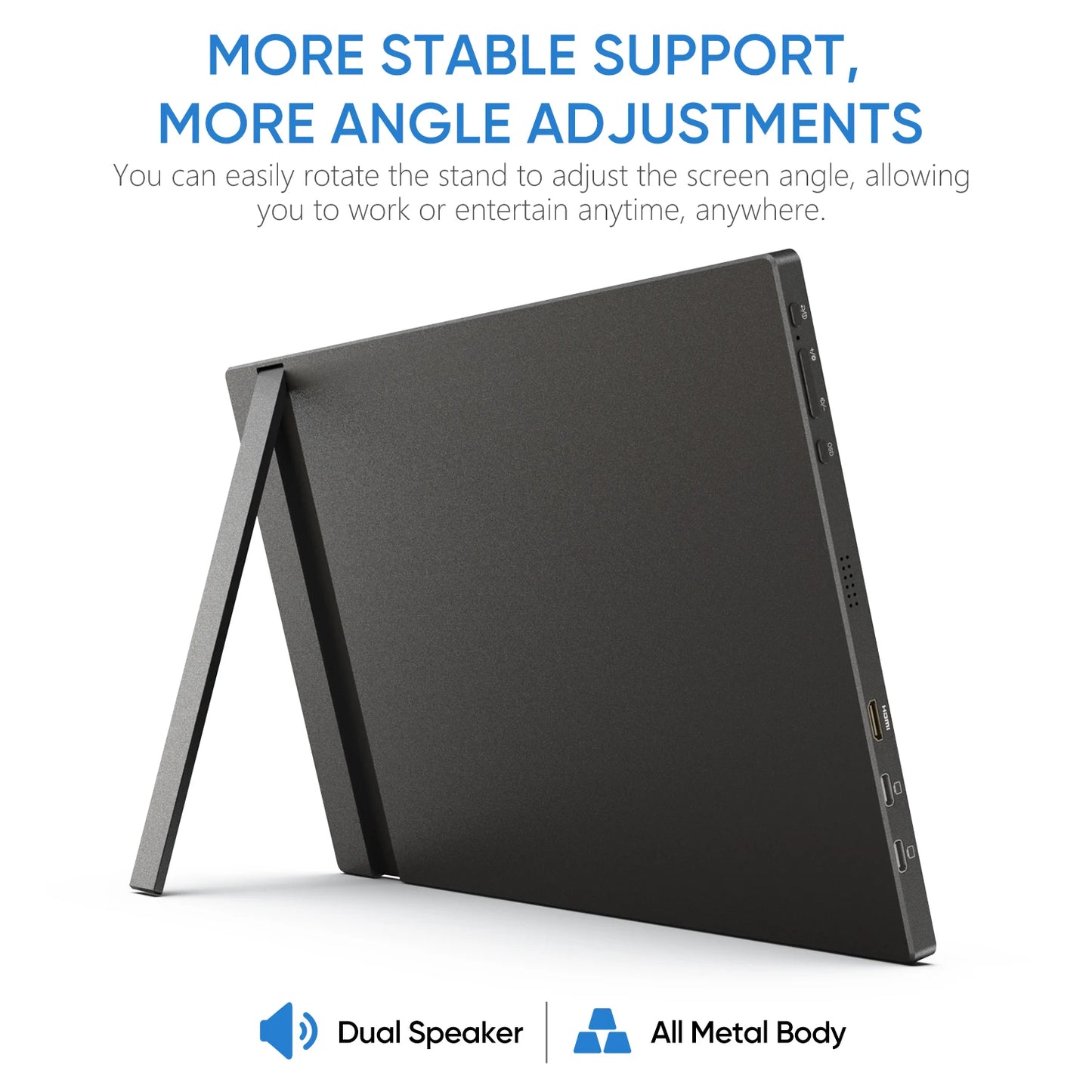 Arzopa 16.1 Inch Portable Monitor 1080P SRGB External Screen
