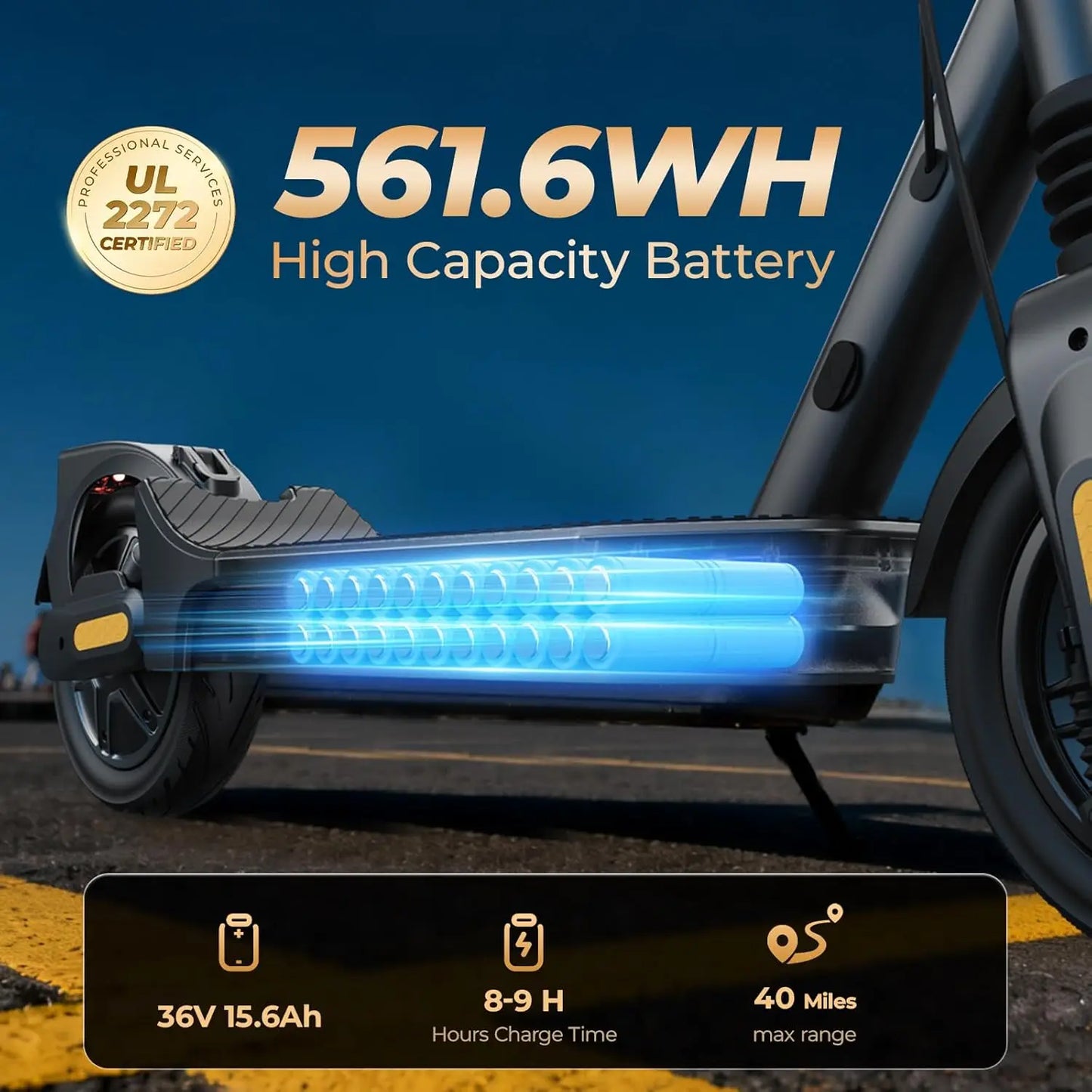 HeroPick Electric Scooter 1000W Folding With App Support
